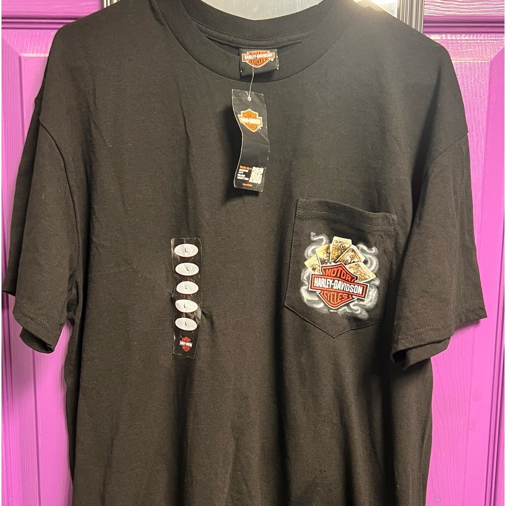 Harley Davidson pocket tshirt